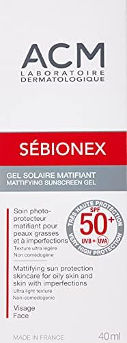 ACM Sebionex Mattifying Gel SPF 50 - Oil-Free Sun Protection (40ml)