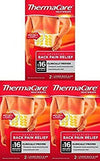 ThermaCare Lower Back Heat Wraps - 3 Pack Bundle for Targeted Back Pain Therapy