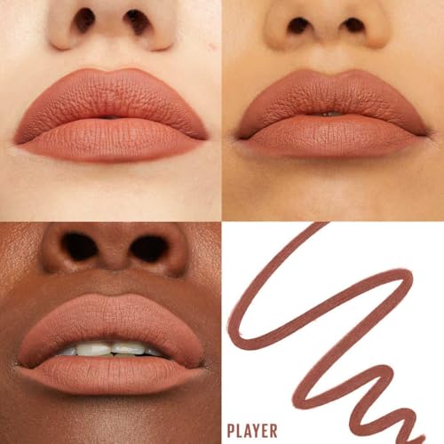 Maybelline Lifter Liner 003 Player - Hyaluronic Acid Lip Liner for Plump, Defined Lips