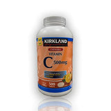 Kirkland Signature Vitamin C 500mg Tablets - 500 Count Immune Boost Supplement