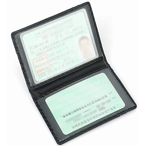 Minimalist RFID Blocking Slim Bifold Wallet - Pure Black