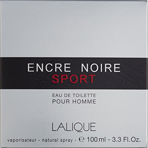 Lalique Encre Noire Sport EDT Spray for Men (3.3 oz)