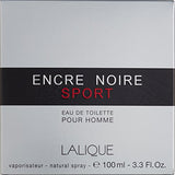 Lalique Encre Noire Sport EDT Spray for Men (3.3 oz)
