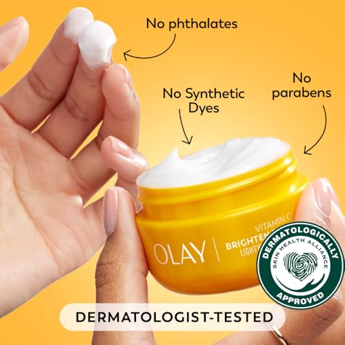 Olay Bright & Even Vitamin C + Lactic Acid Face Moisturizer - 2 oz