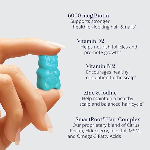 SugarBearHair Vitamins - Hair Growth & Nail Support (1 Month Supply)