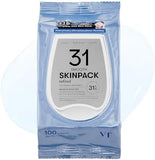 VT Cosmetics Smooth Skin Pack (100 Pads): Exfoliating Toner Pads