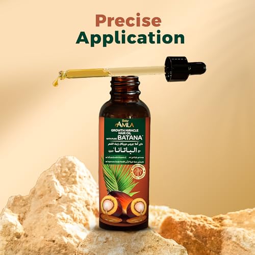 Dabur Amla Pure Batana Growth Miracle Hair Oil - 95ml | Promotes Growth & Shine
