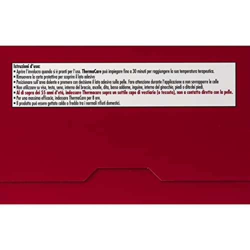 ThermaCare Self-Heating Therapeutic Heat Bands - Versatile Pain Relief, 8-Hour Warmth, 6 Count