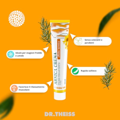 Naturwarenitalia Muscular Pain Cream 50g - Fast Relief for Sore Muscles & Joints