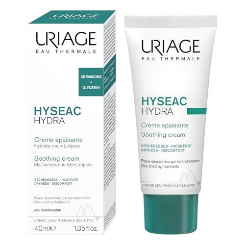 Uriage Hyseac Hydra Soothing Cream: 24H Hydration for Dry Skin (40ml)