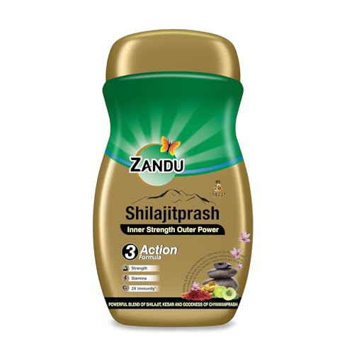 Zandu Shilajitprash, Ayurvedic Herbal Strength & Immunity Paste, 900 Gm Jar