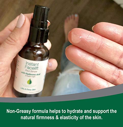 Hyalogic Instant Facelift Serum with Hyaluronic Acid & Pepha®-Tight - 1 Fl Oz