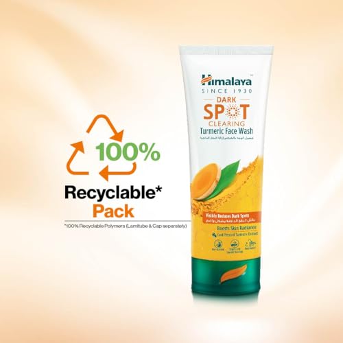 Himalaya Turmeric Face Wash for Dark Spot Removal & Skin Radiance - 100ml