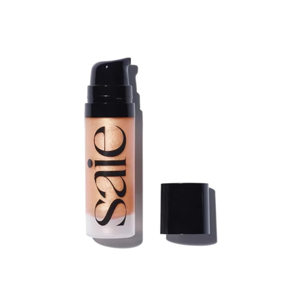 Saie Mini Glowy Super Gel Illuminator - Sunglow:  Lightweight Luminizer & Primer