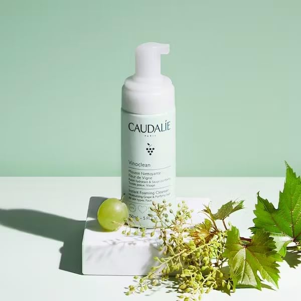 Caudalie Instant Foaming Cleanser (150ml) - Gentle Face Wash