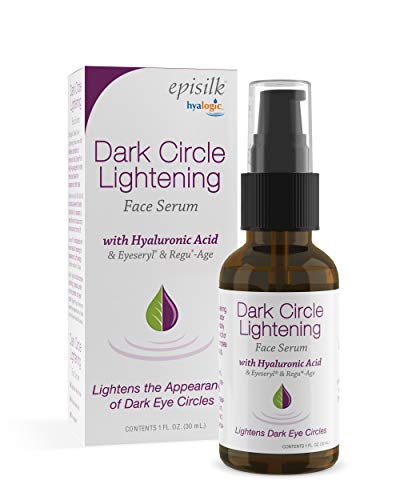Hyalogic Dark Circle Lightening Face Serum - Hyaluronic Acid, Eveseryl & Regu-Age, 1oz