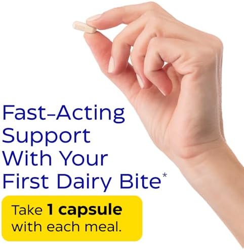 Enzymedica DairyAssist: Lactose Intolerance Relief (30 Capsules)
