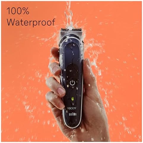 Braun BG5360 Series 5 Body Groomer - Grey - Precise & Comfortable Trimmer