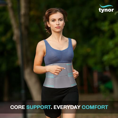 TYNOR Abdominal Support Belt - Large, Grey