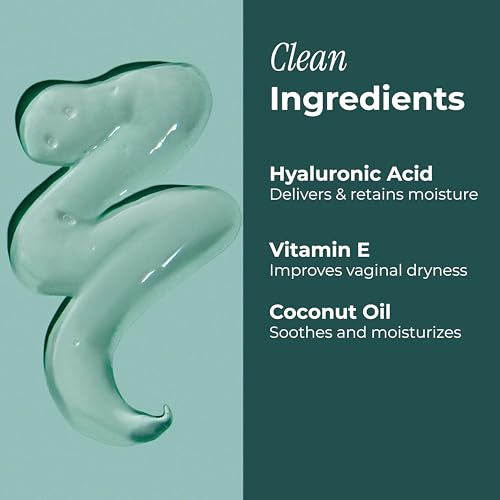 Boric Acid Moisturizing Gel with Hyaluronic Acid & Vitamin E - pH-D Feminine Health - Dryness Relief, Paraben-Free, Vegan, 14 Applications