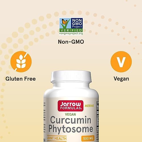 Jarrow Formulas, Curcumin Phytosome, 500 mg, 120 Veggie Capsules