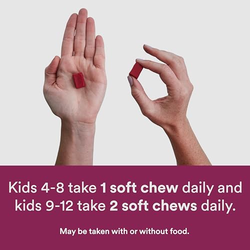 SmartyPants Kids Mineral Complete Multimineral Mixed Berry Chews 60 Count