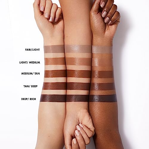 e.l.f. Halo Glow Contour Beauty Wand - Liquid Contour for Naturally Shaped Look | Buildable, Vegan & Cruelty-Free, Fair/Light, 10 ml