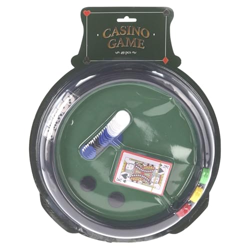 Polypropylene Round Casino Game Table (41.5 x 41.5 x 24 cm)