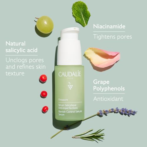 Caudalie Vinopure Natural Salicylic Acid Pore Minimizing Serum (30ml)