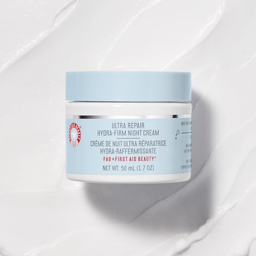 First Aid Beauty Night Cream Ultra Repair - Rich Hydration, Age-Resisting, Sensitive Skin, 1.7 oz