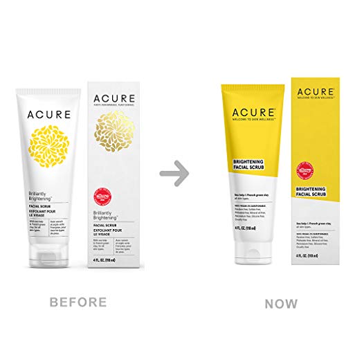 ACURE Brightening Facial Scrub - Radiance Reveal (4 oz)