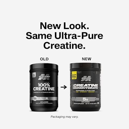 Muscletech Essential Series Platinum 100% Creatine Unflavored - 400 g