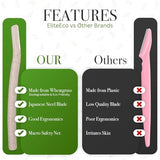 Dermaplane Razors for Women - Eyebrow Razor & Facial Hair Removal Tool (3 PCS)