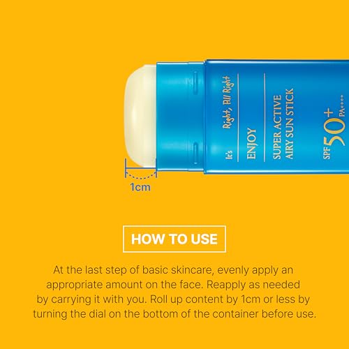 SCINIC Active Airy SunStick SPF50+ Korean Sunscreen for Face and Body