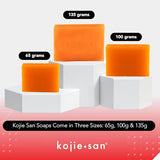 Kojie San Skin Lightening Kojic Acid Soap - 135g - Brightens & Evens Skin Tone