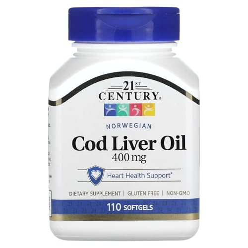 21st Century Norwegian Cod Liver Oil - 110 Softgels