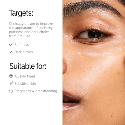 The INKEY List Caffeine Eye Cream, Brightens & Reduces Dark Circles