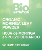 Bio Nutrition Organic Moringa Leaf Powder - 300g | Rich in Antioxidants & Nutrients