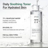 Heartleaf 77% Soothing Toner - 250ml for Sensitive Skin