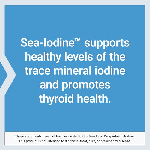 Life Extension Sea-Iodine Vitamin with Iodine, 1000 mcg, 60 Vegetarian Capsules