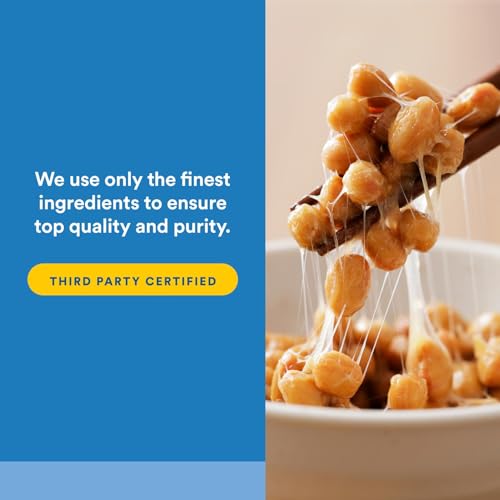 Natural Factors Vitamin K2 100 mcg - Bone & Heart Health Support - 60 Vegetarian Capsules