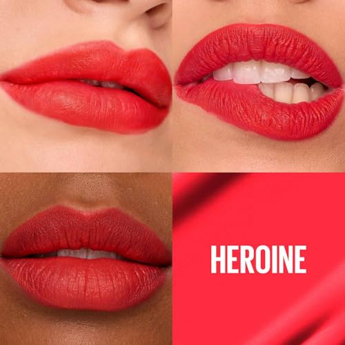Maybelline Superstay Matte Ink Longlasting Liquid Lipstick - Orange Red, Up to 12 Hour Wear
