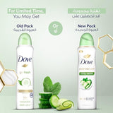 Dove Advanced Care Antiperspirant Deodorant Spray - Cool Fresh, 72H Sweat & Odor Protection, 150ml