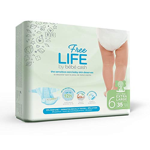 Premium Baby Nappies Size 6 for 18kg+ Babies | 35 Pack