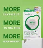 Troubless Invisible Pimple Patch Classic - 96 Ultra Thin Hydrocolloid Acne Patches for Daytime Use - Fast Healing & Oil Absorption
