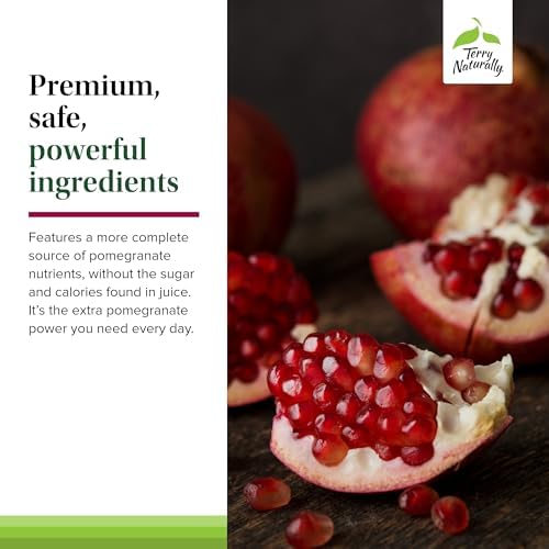 Terry Naturally Pomegranate Seed Oil: Antioxidant Rich Softgels (60 Count)