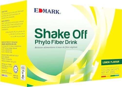 Edmark Shake Off Phyto Fiber (Lemon Flavor) – Refreshing Digestive Cleanse