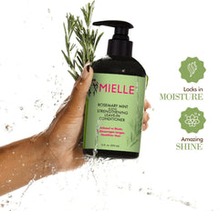 Mielle Rosemary Mint Leave-In Conditioner – Strengthens & Smooths Dry Hair
