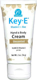 Carlson Labs Key-E Hand & Body Cream, Deeply Moisturizing & Unscented