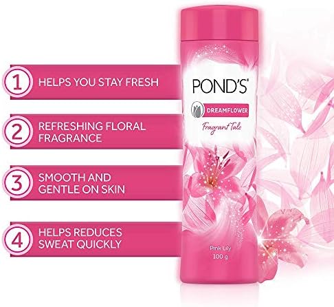 POND's Dream Flower Talc: Soft & Silky Smooth Skin